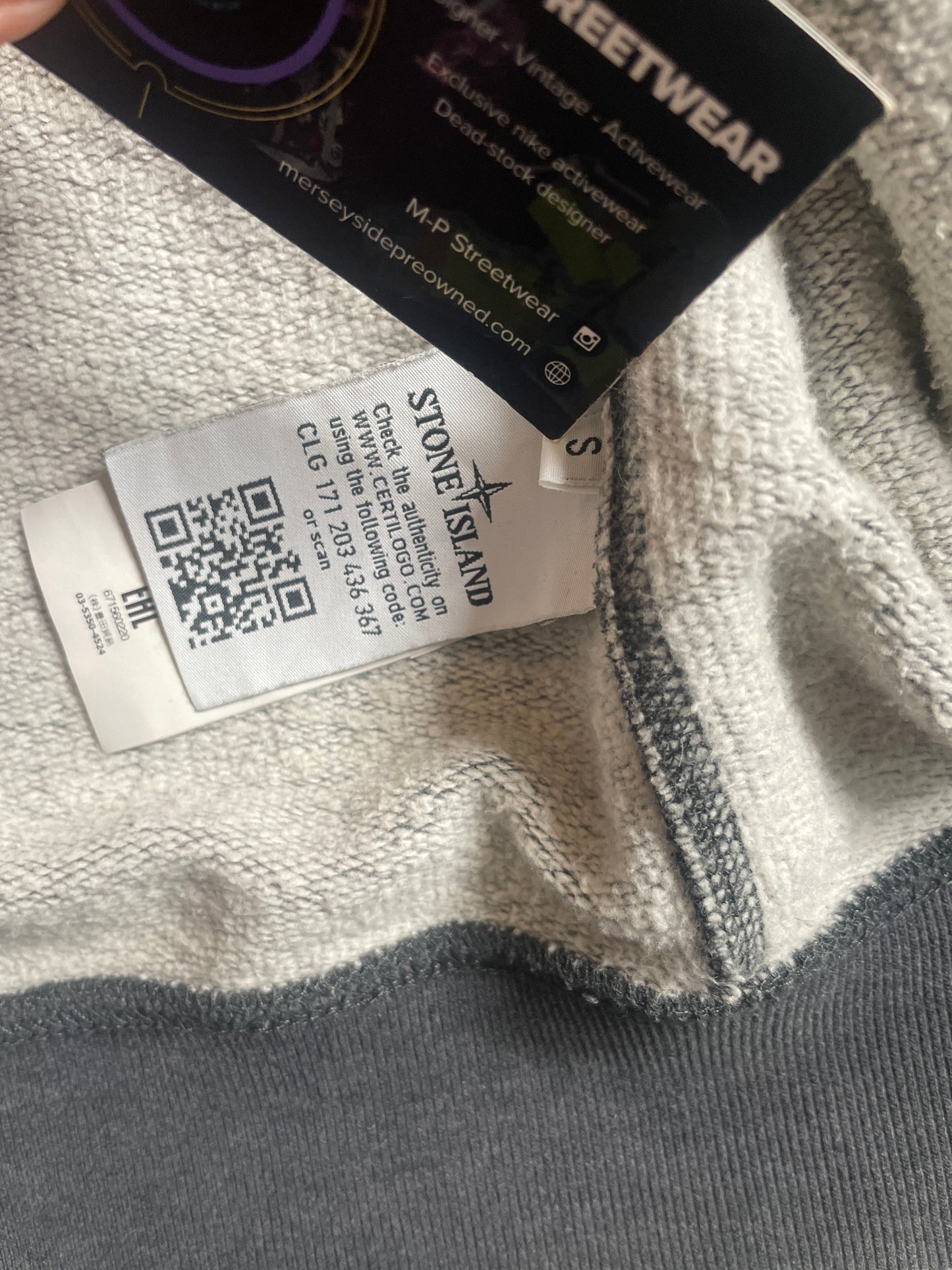 Stone Island Fleece hoodie