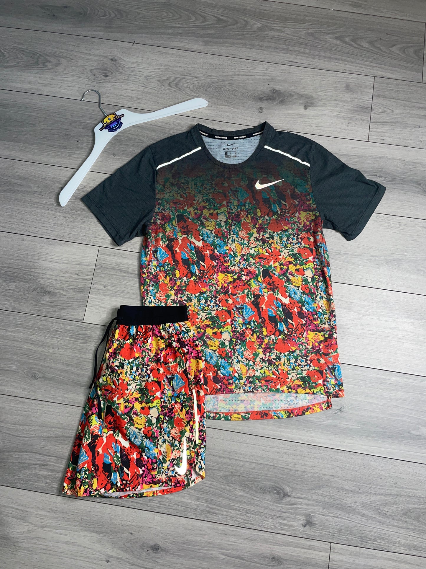 Nike Floral Set Red 🌺