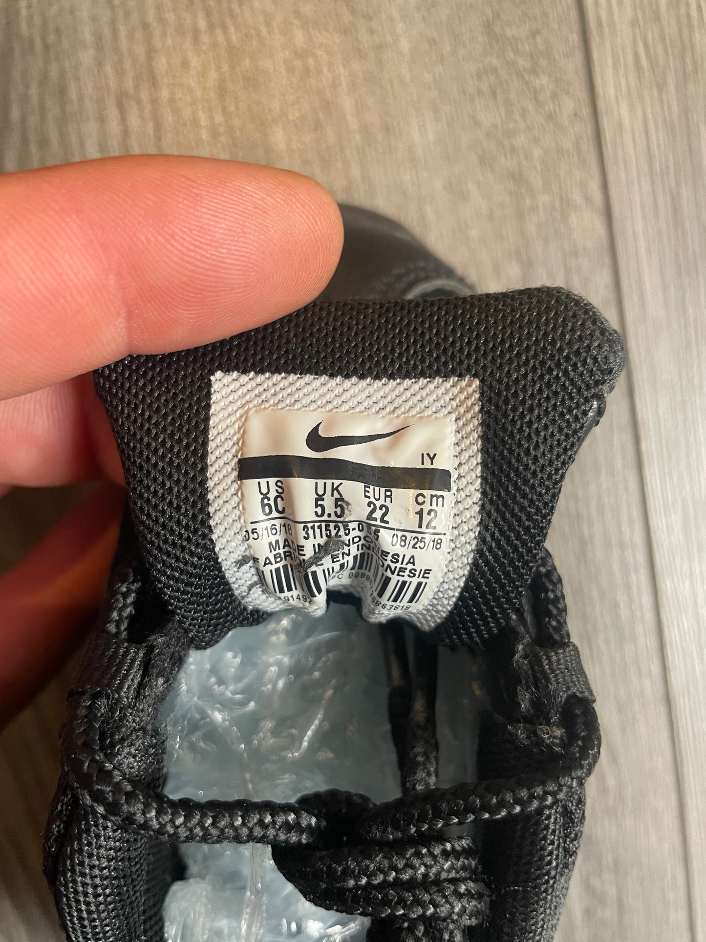 Air Max 95 triple black Infant
