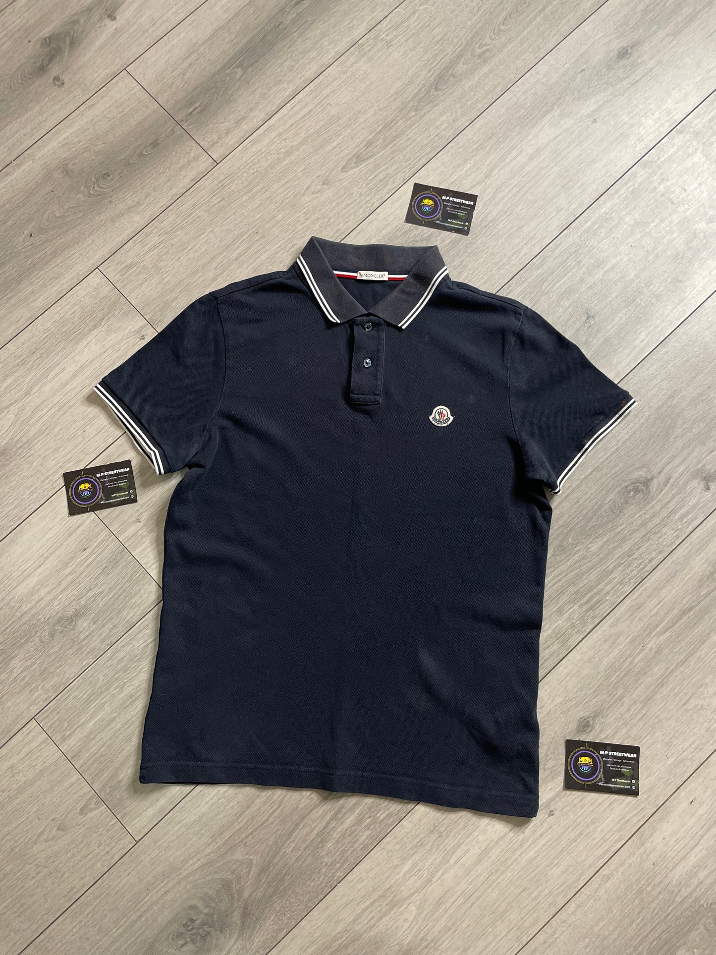Moncler Maglia Polo Navy