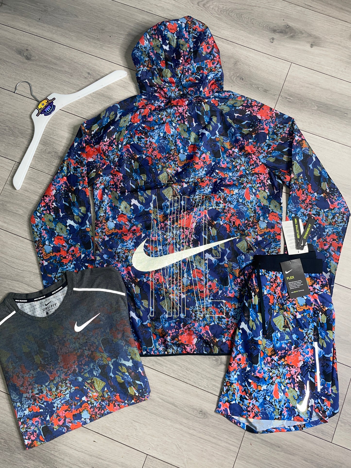 Nike Floral Set Blue 🪻