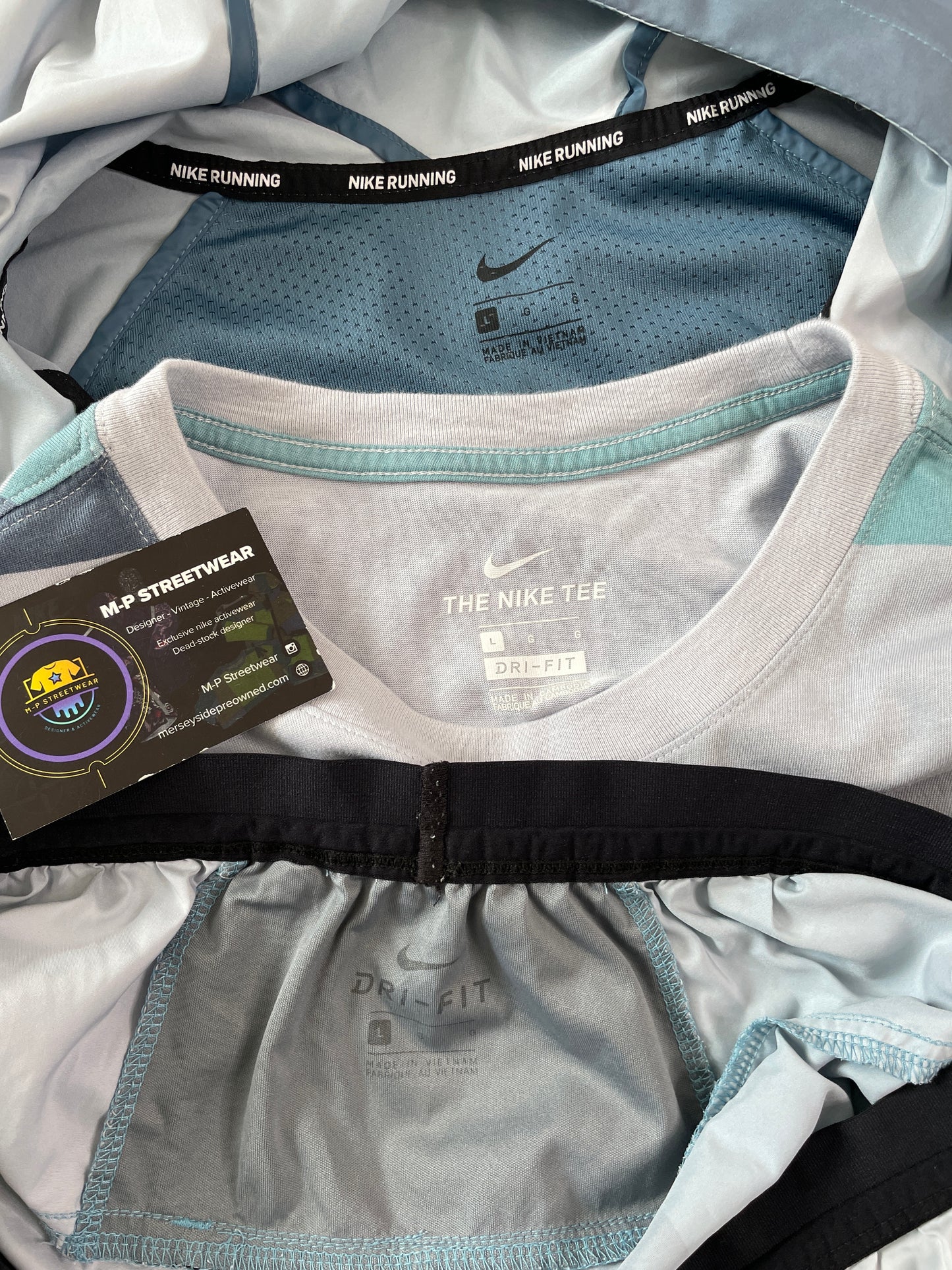 Nike Patchwork 3pc Set Blue