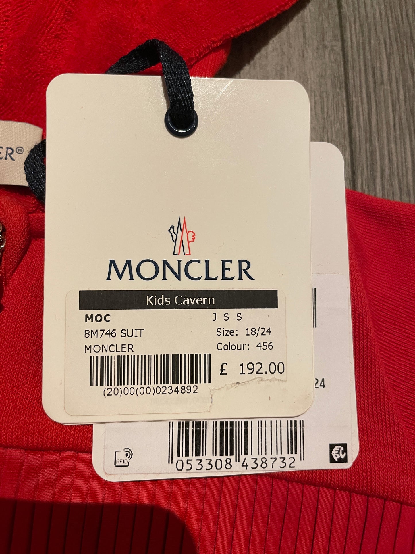 Moncler tracksuit girls