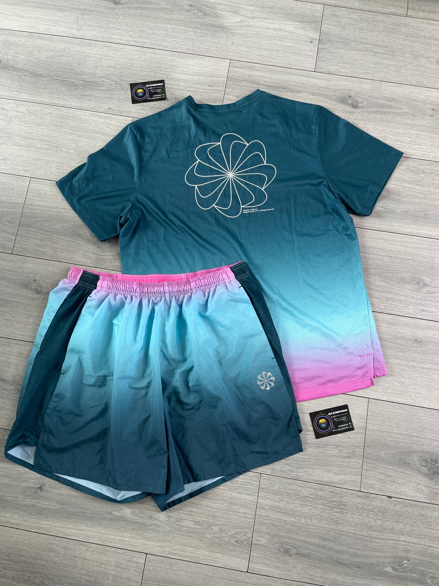 Nike Gradient Miler Shorts Set
