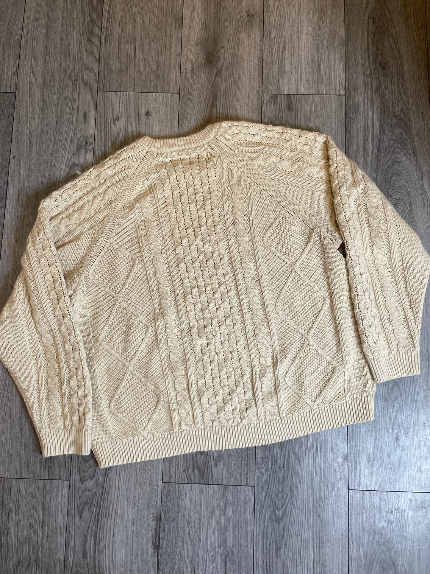 Nike cable knit sweater