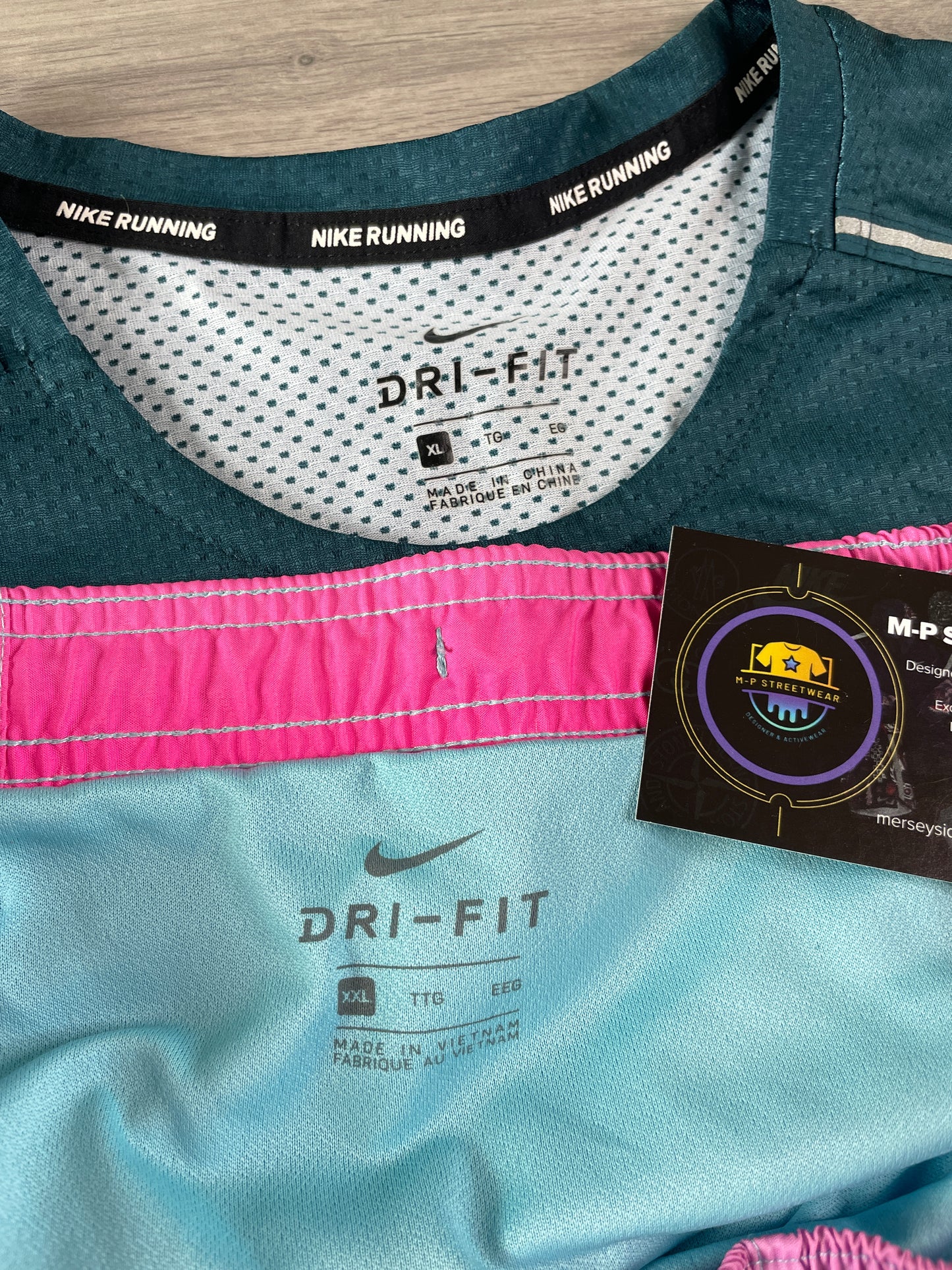 Nike Gradient Miler Shorts Set