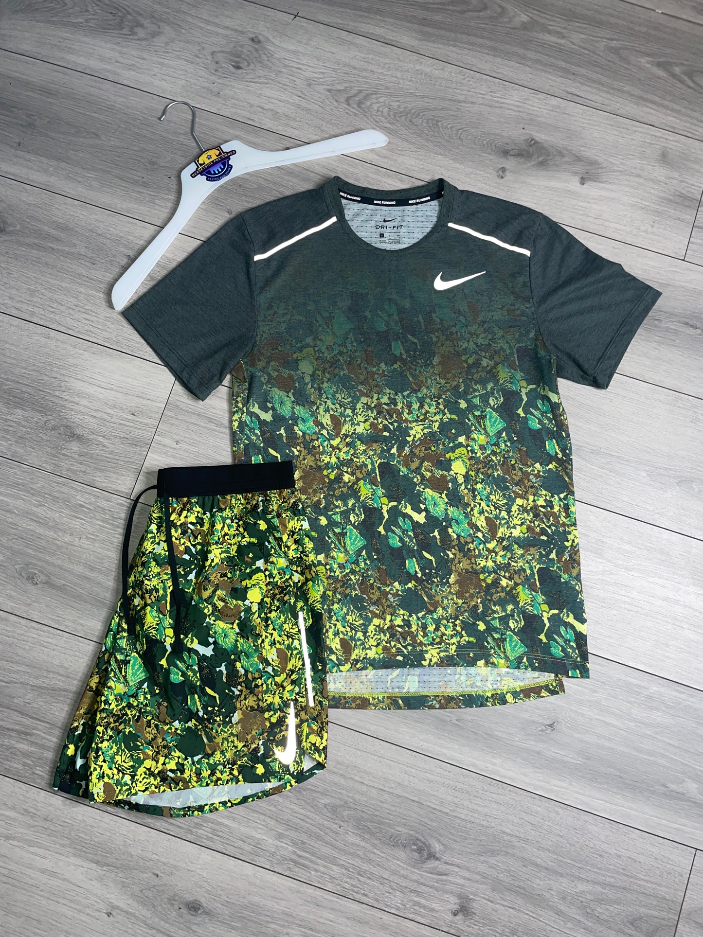 Nike Floral Green Set 🍃