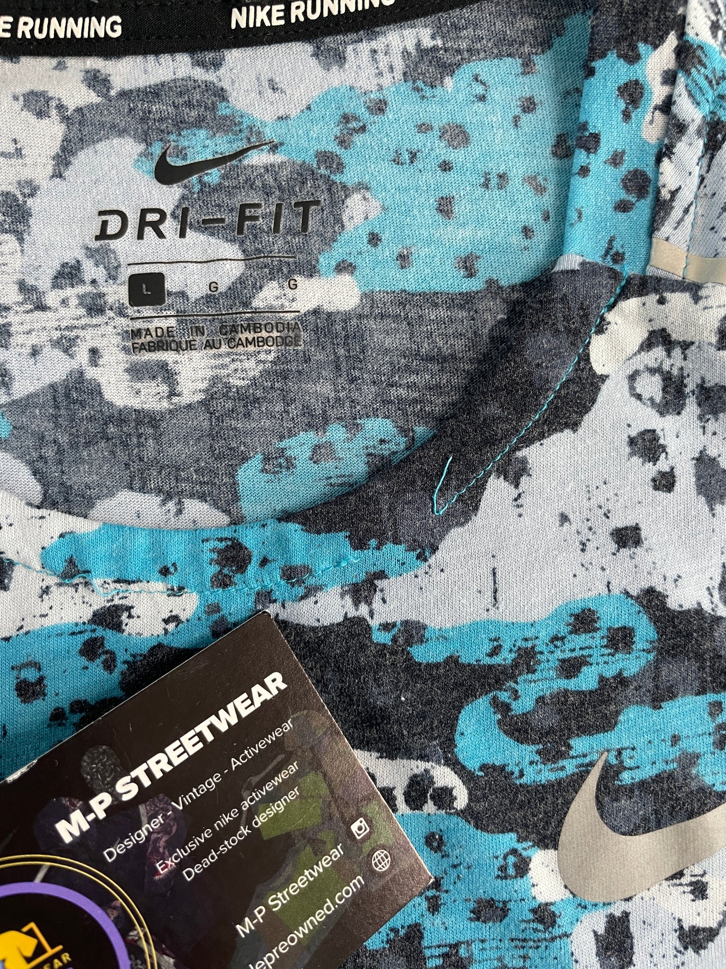 Nike Camo Miler Tshirt