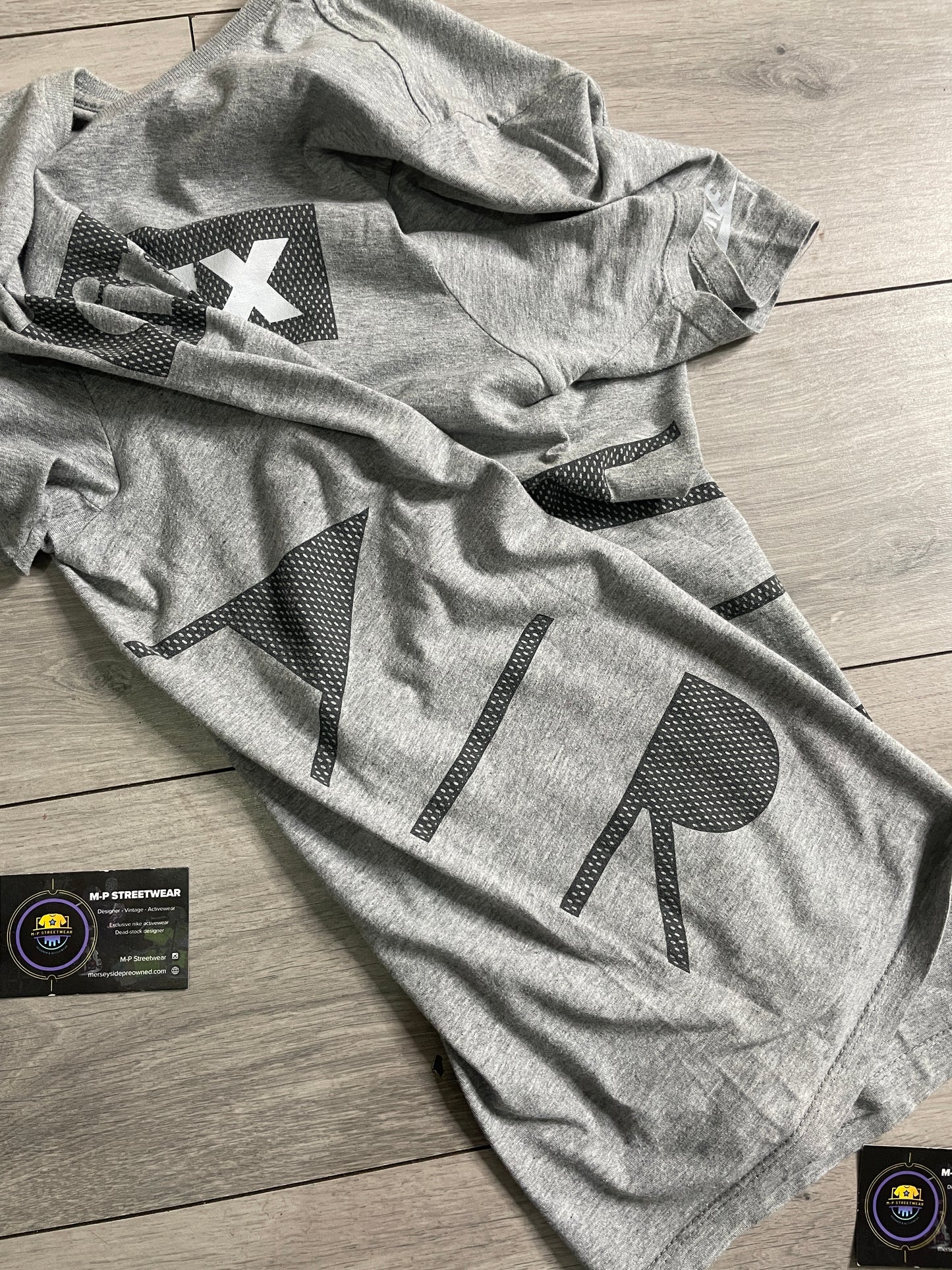 Nike Airmax Logo Grey T (M)