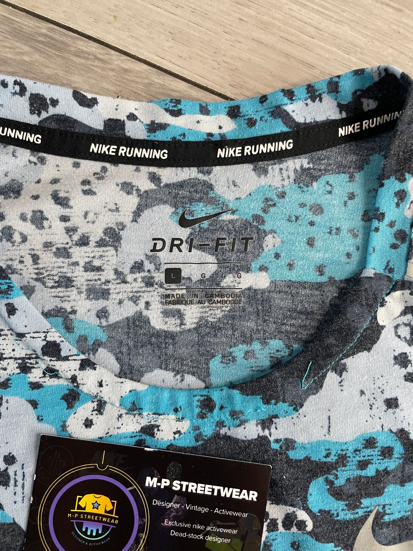 Nike Camo Miler Tshirt