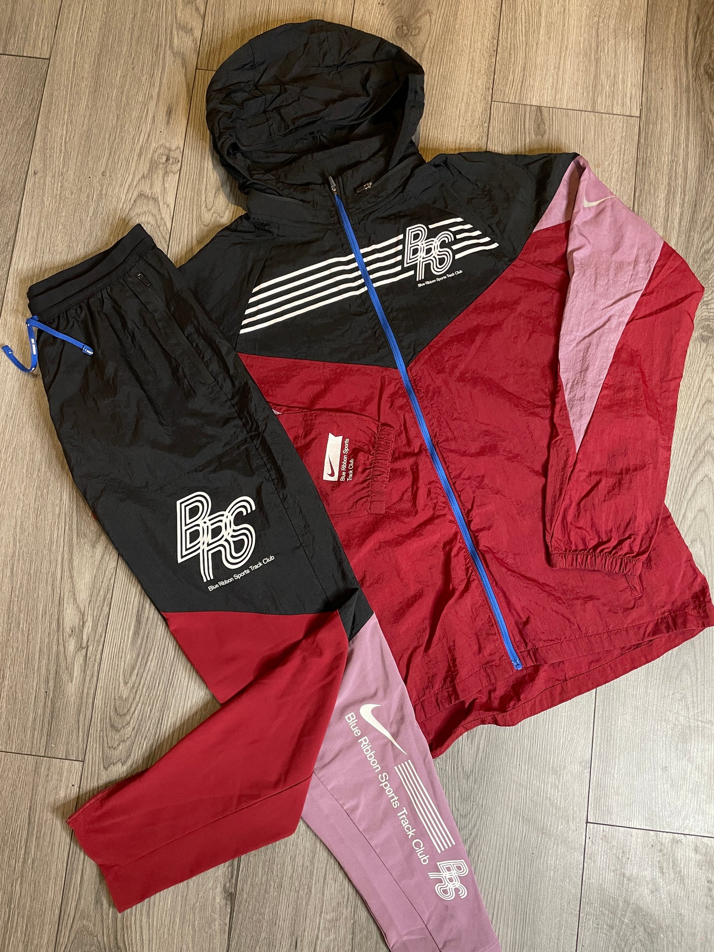 Nike blue ribbon sports tracksuit