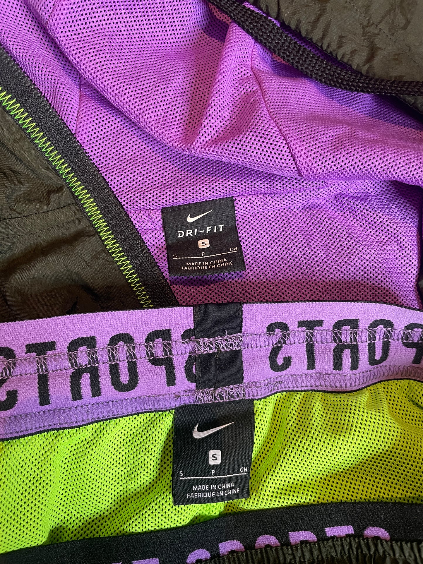 Nike sports tracksuit khaki