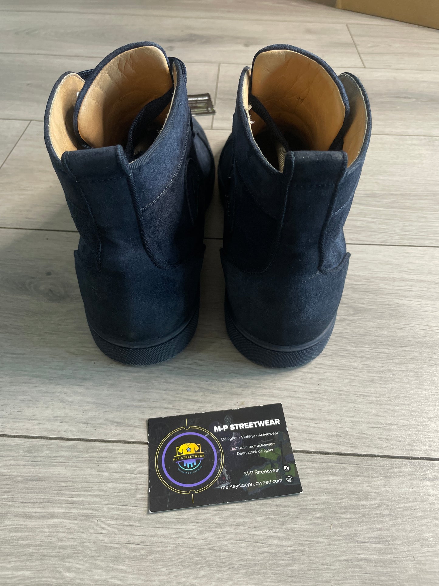 Christian Louboutin HighTops Navy