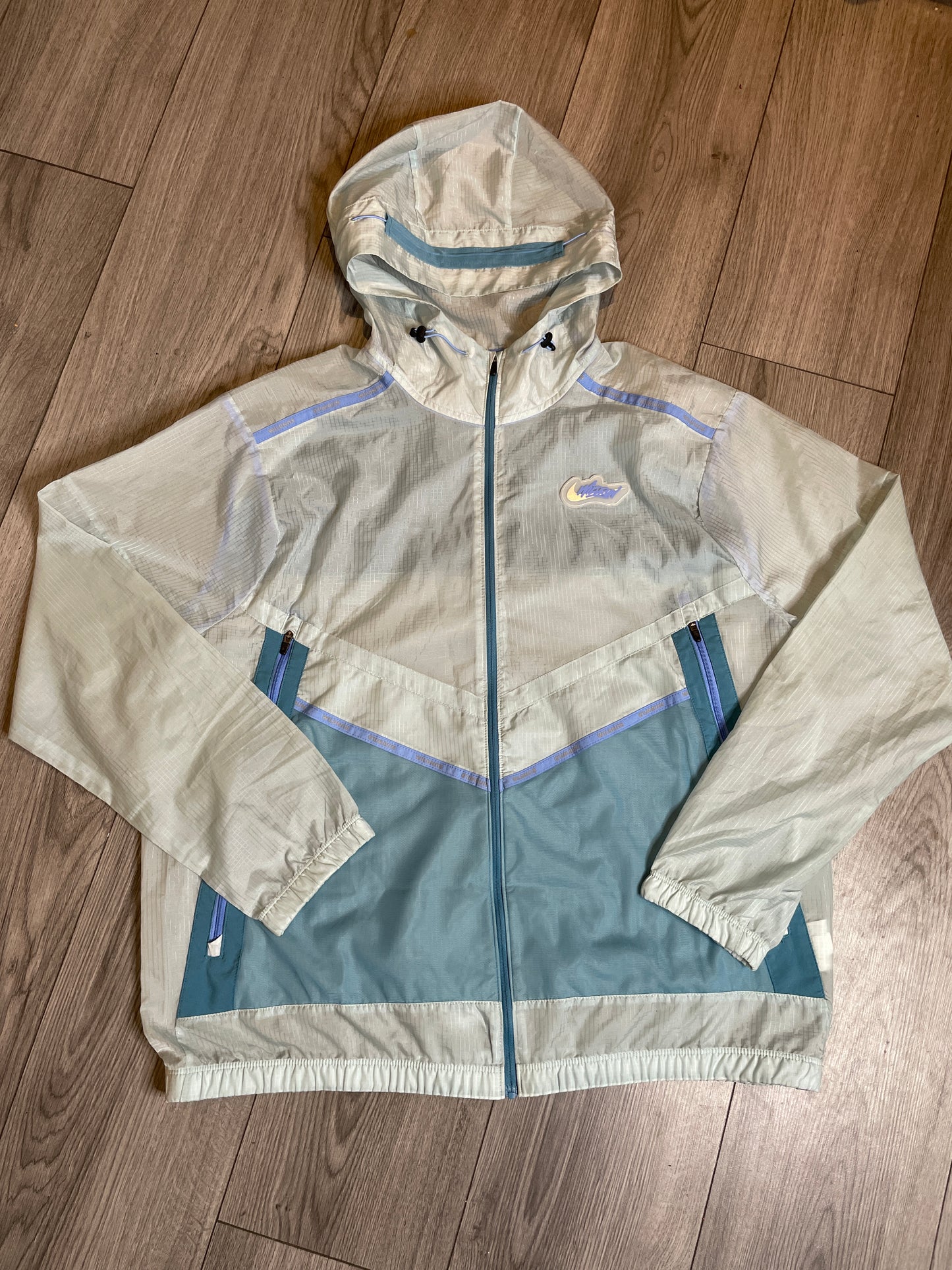 Nike Wild Run baby blue windbreaker