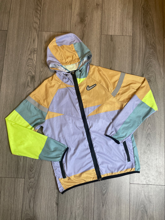Nike Wild-Run Patchwork windbreaker neon