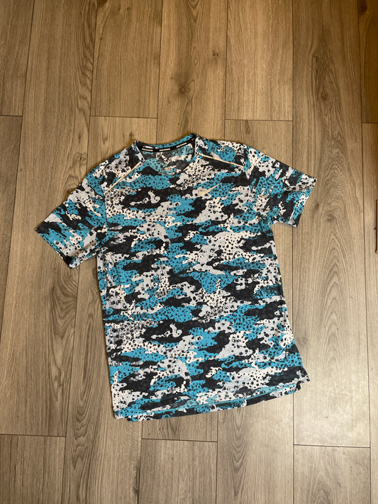Nike camo blue miler