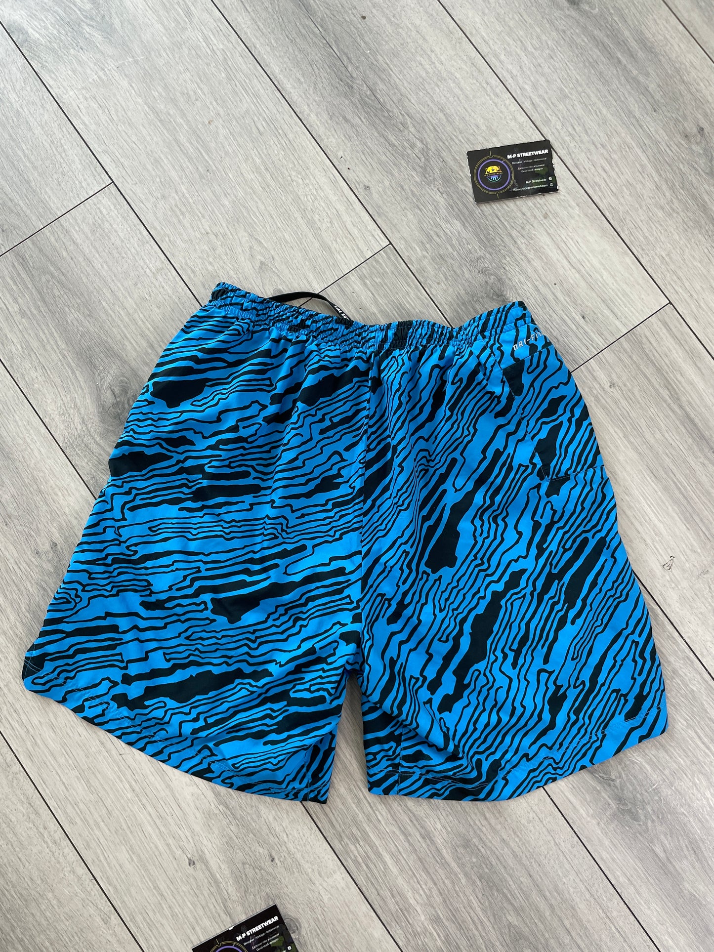 Nike Dri Fit Tiger Stripe Shorts (M)