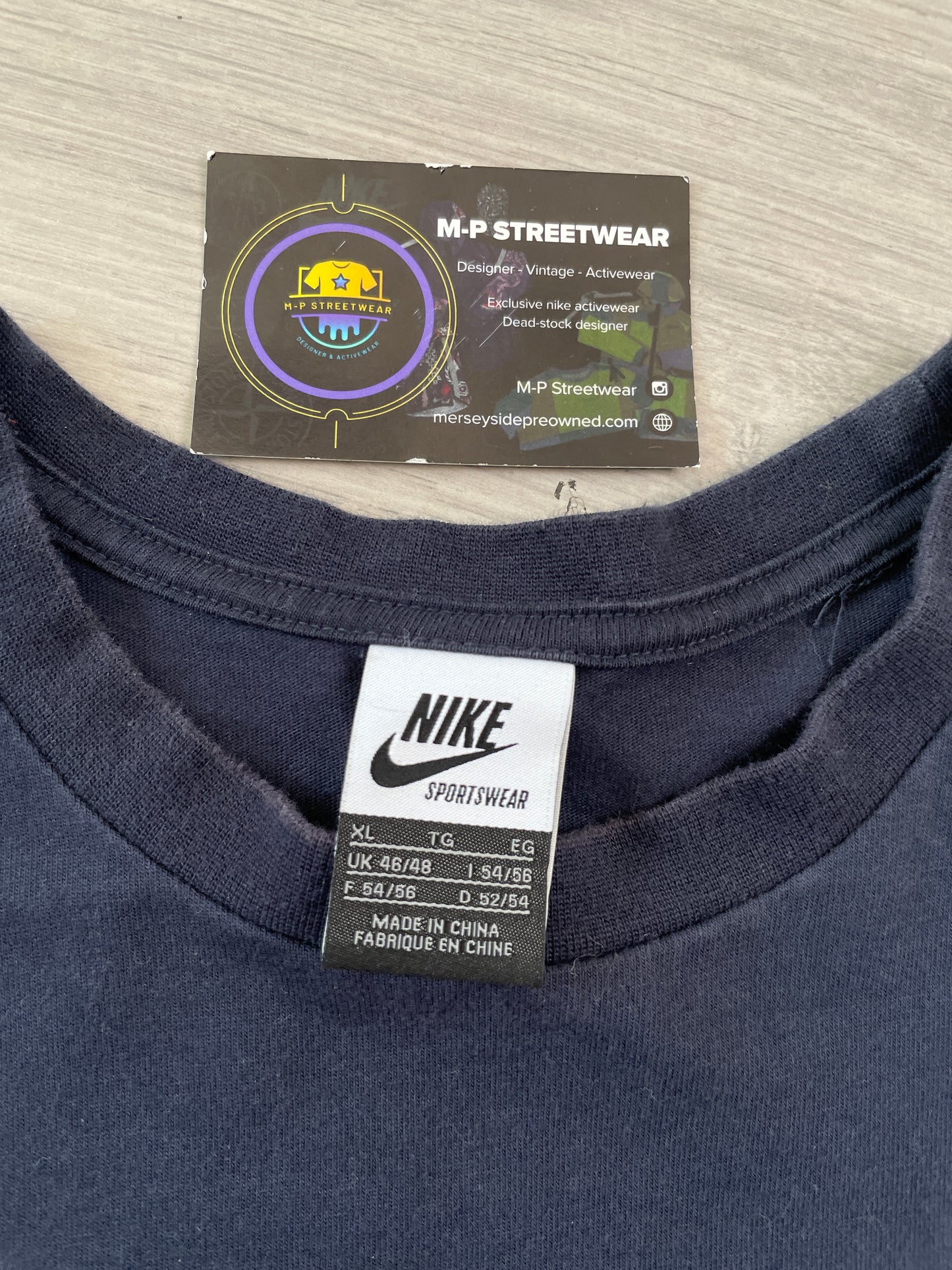 Nike Y2K Air Max “Rib Cage” Tshirt (XL)