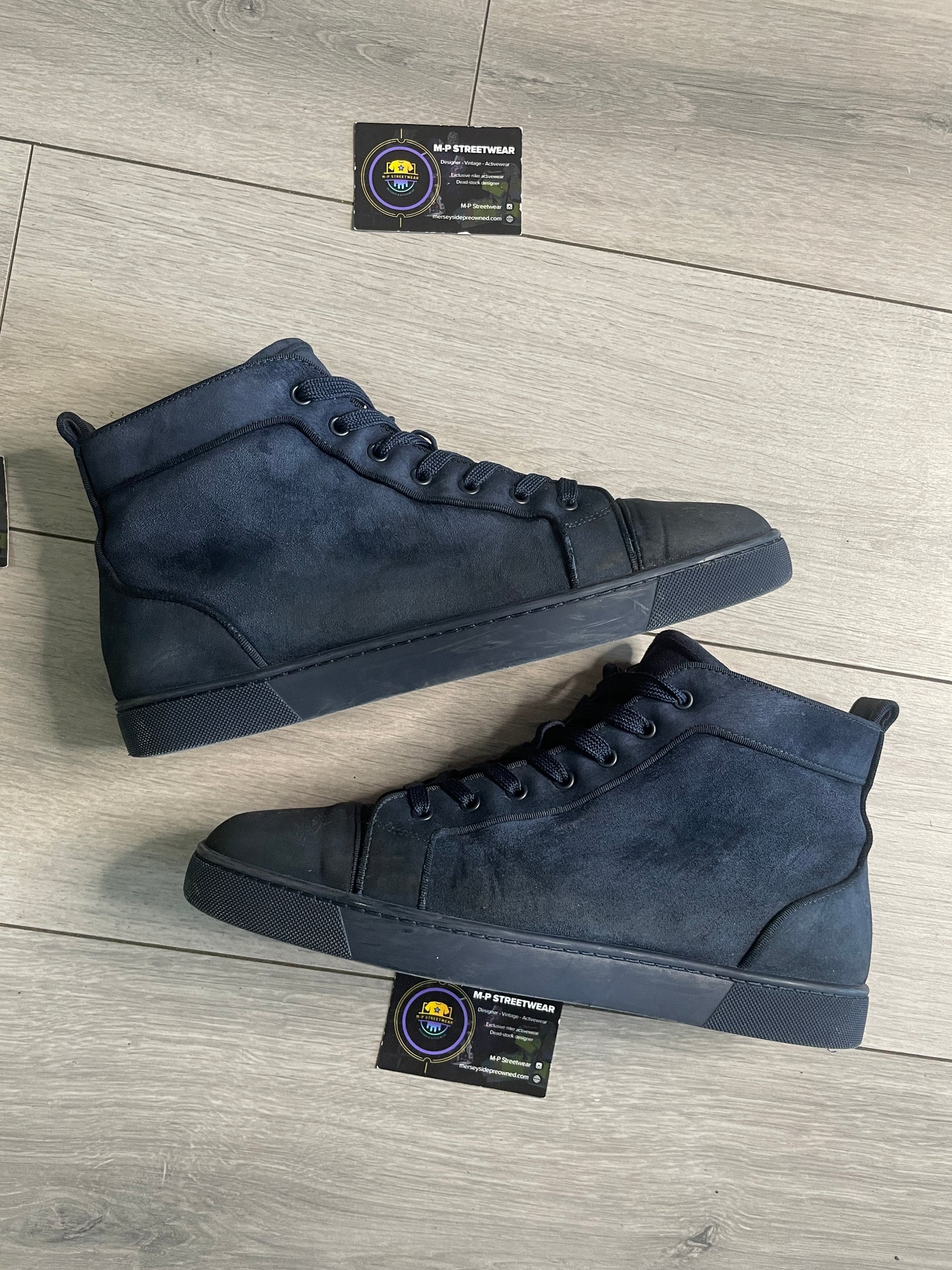 Christian Louboutin HighTops Navy