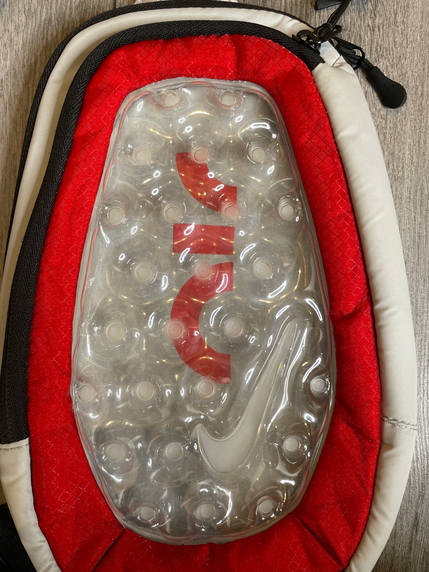 Nike Air chest bag red