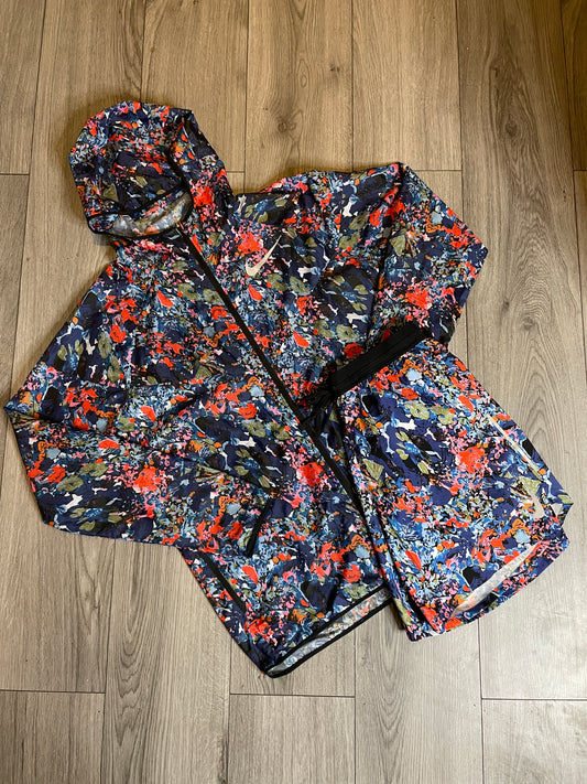 Nike floral blue set 🌺
