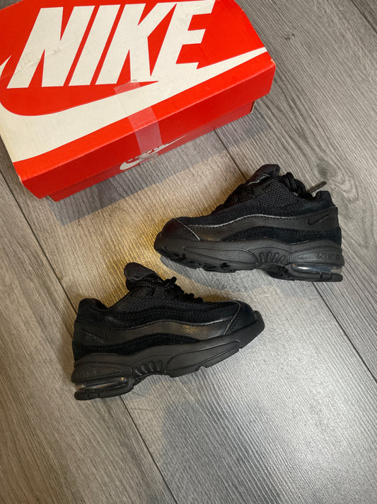 Air Max 95 triple black Infant
