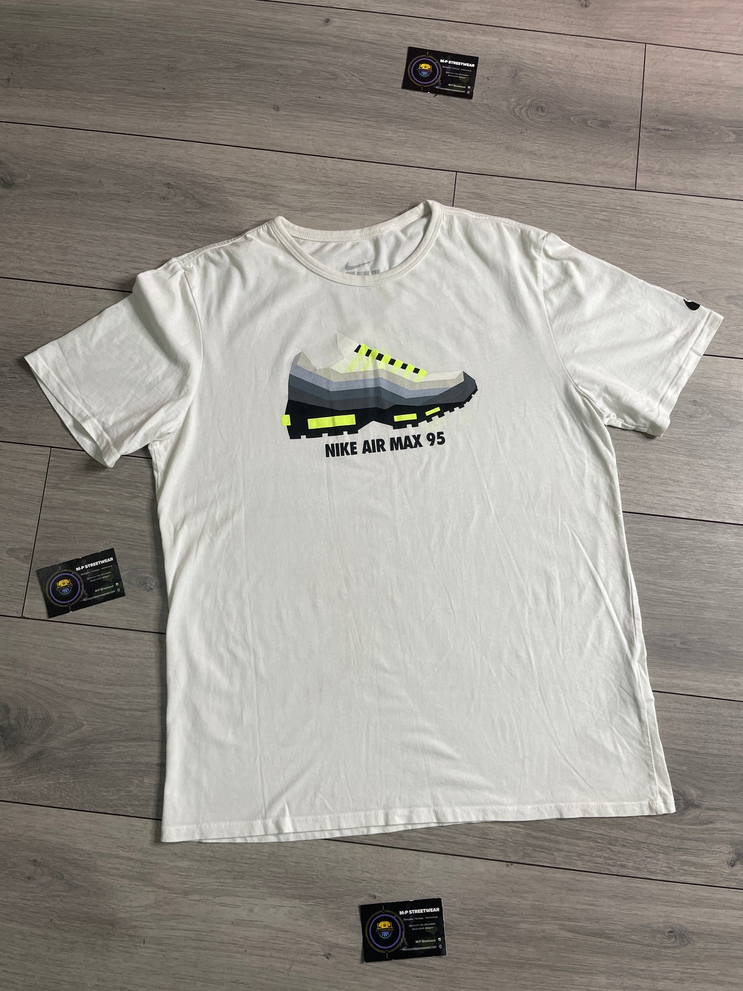 Nike AM95 Neon T White (L)