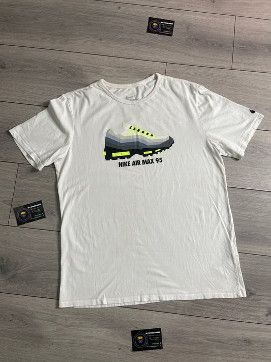 Nike AM95 Neon T White (L)