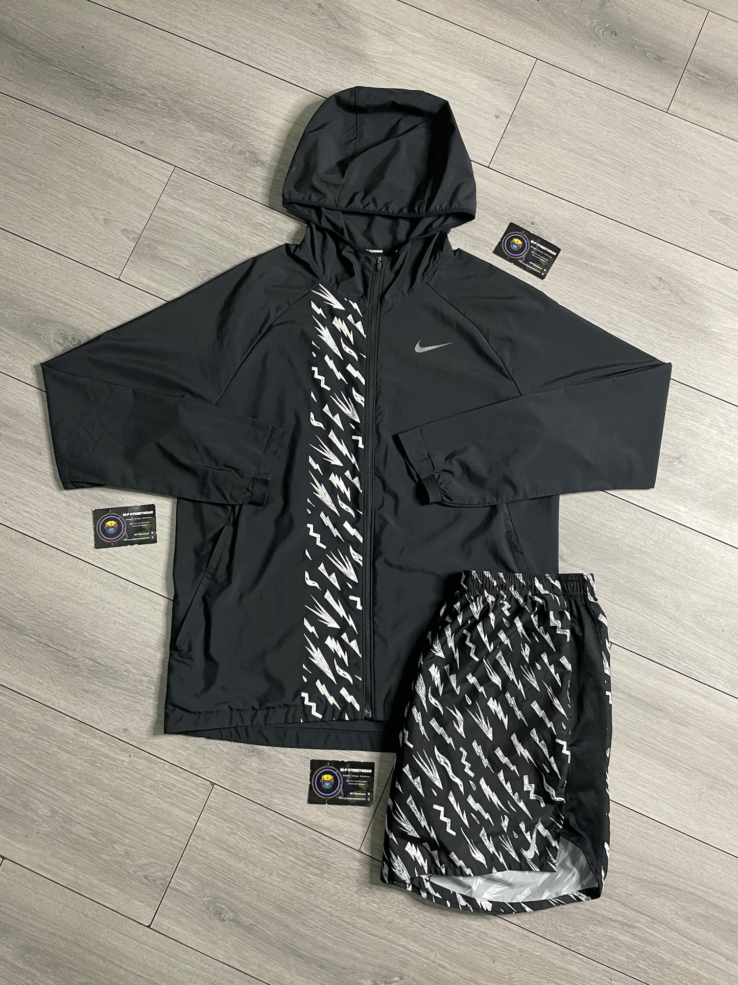 Nike Bolt Jacket Shorts Set (M)