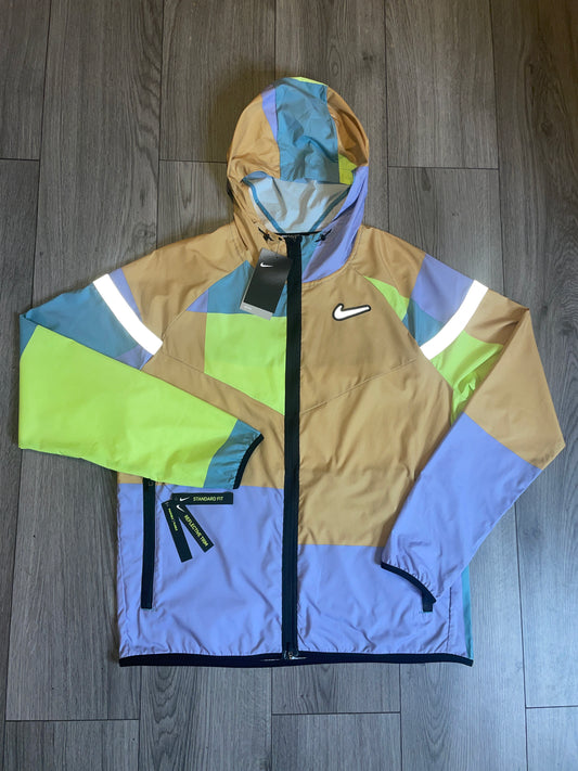 Nike patchwork jacket (M)