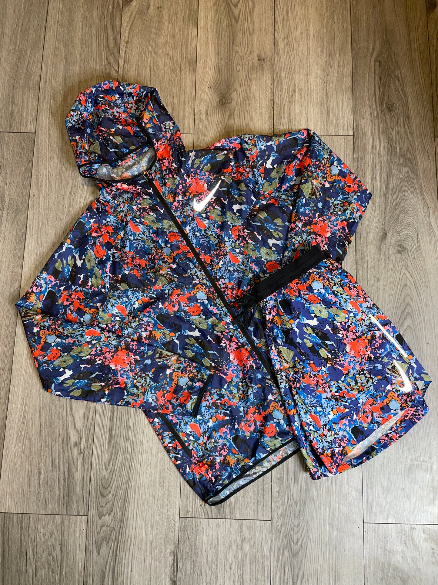 Nike floral blue set 🌺