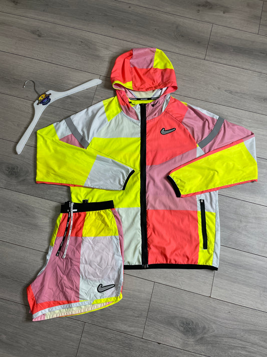 Nike Patchwork Set Pink 🧩