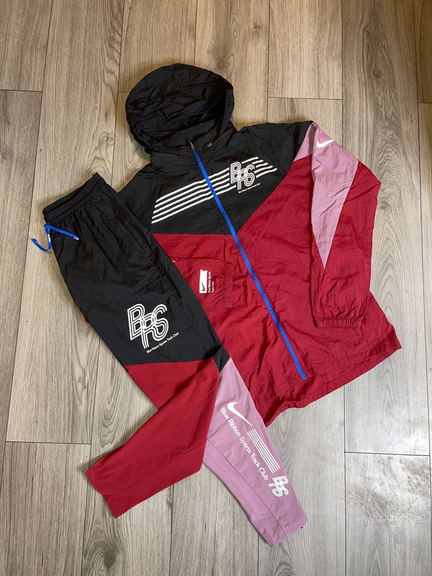 Nike blue ribbon sports tracksuit