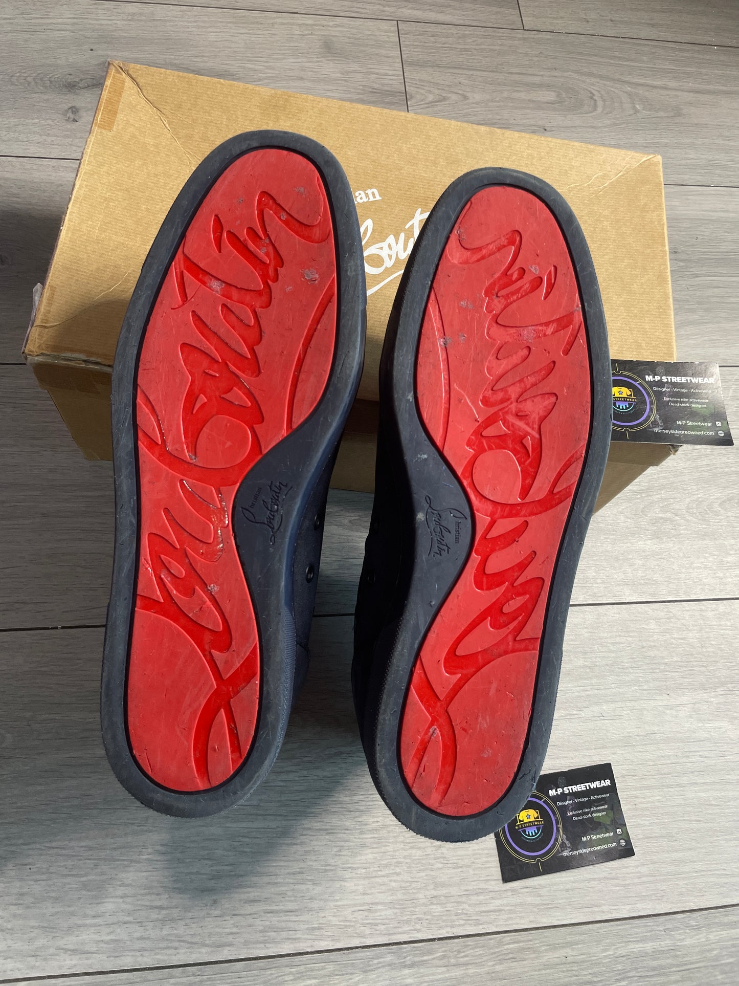 Christian Louboutin HighTops Navy