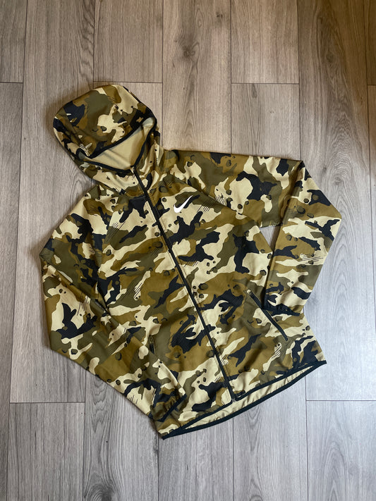 Nike camo windbreaker