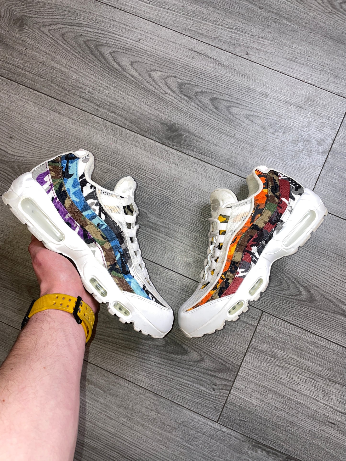 Air Max 95 ERDL Party white
