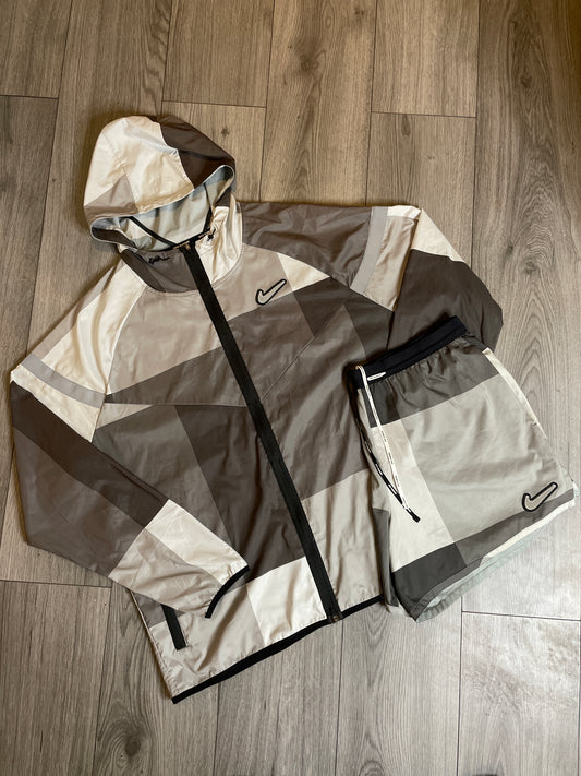 Nike patchwork grey set 🧩