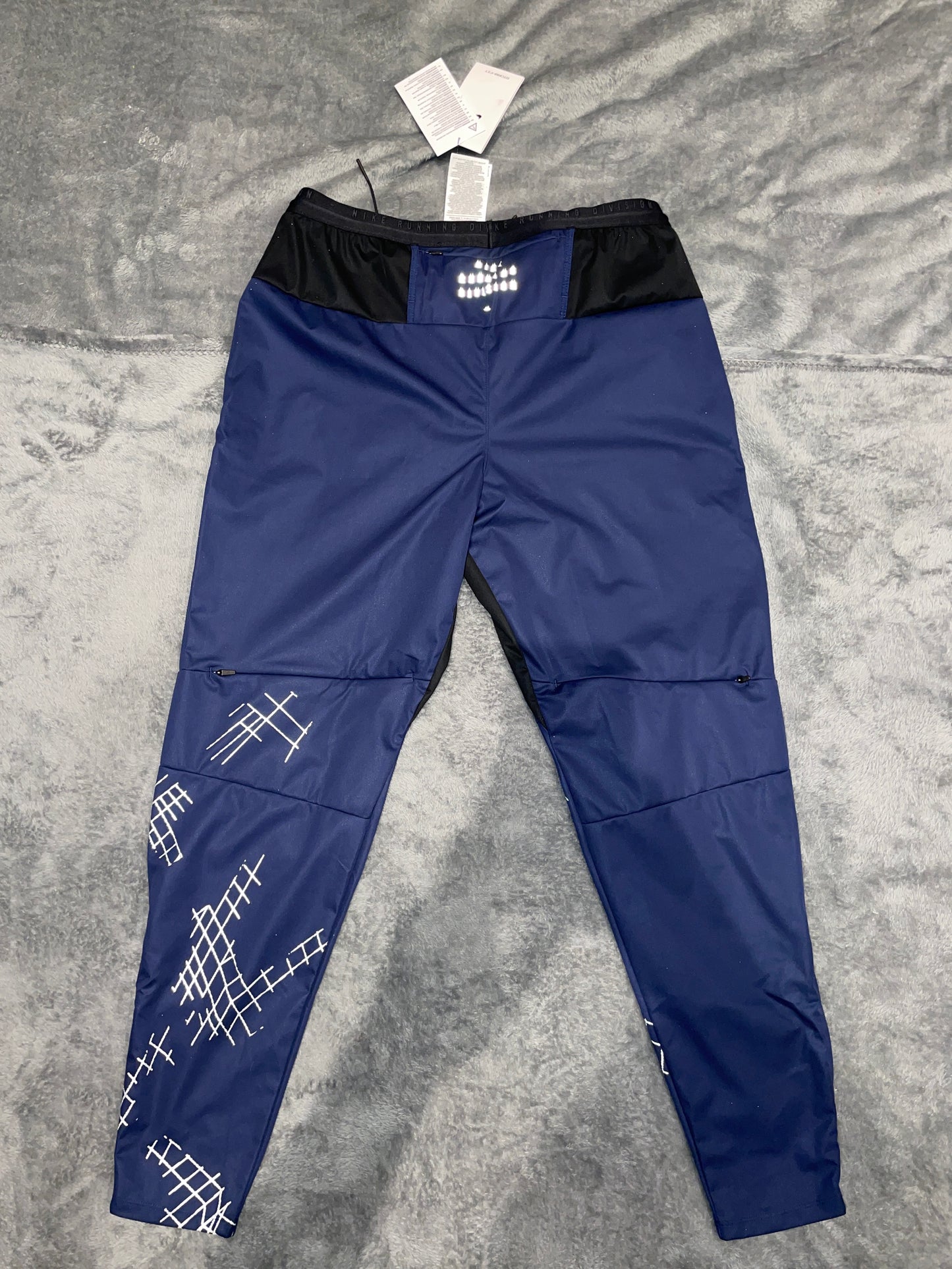 Nike running tracksuit navy